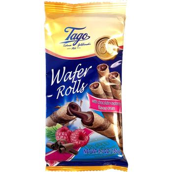 TAGO WAFER ROLLS RASPBERRY