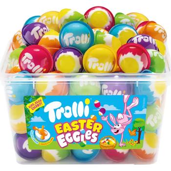 TROLLI EASTER EGGIES TUB