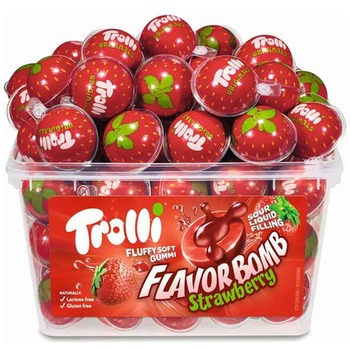 TROLLI FLAVOR BOMB STRAWBERRY