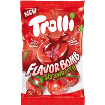 TROLLI FLAVOR BOMB STRAWBERRY BAGS