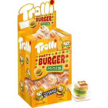 TROLLI PARTY BURGER MINI COUNTER DISPLAY