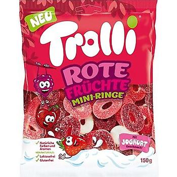 TROLLI RED FRUITS MINI RINGS